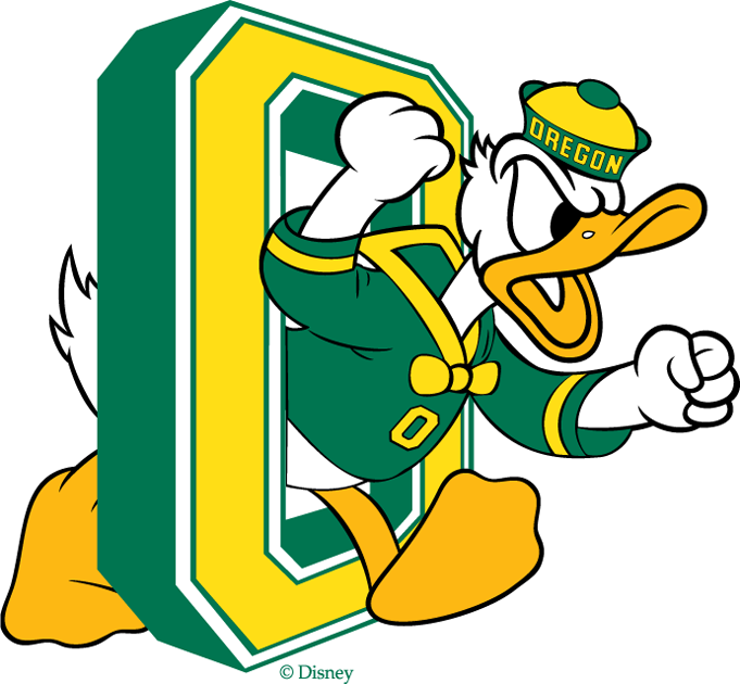 Oregon Ducks 1974-1993 Primary Logo iron on transfers for T-shirts